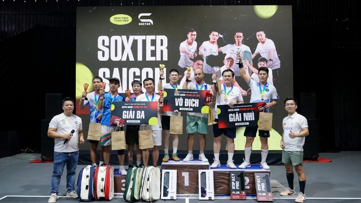 Giải Đấu Soxter SaiGon Opening Cup 2026: Khởi Đầu Mới Cho Pickleball Tại TP.HCM