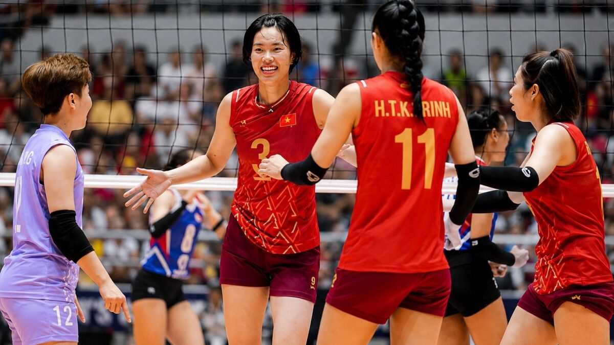 Lịch Thi Đấu Bóng Chuyền SEA V.Cup 2026 Ngày 31/7: Việt Nam Đại Chiến Philippines