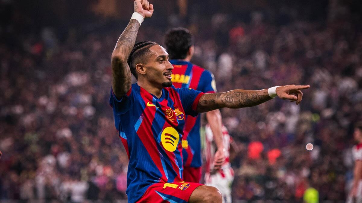 Raphinha Tỏa Sáng Giúp Barcelona Đè Bẹp Bilbao Tại Siêu Cúp Tây Ban Nha