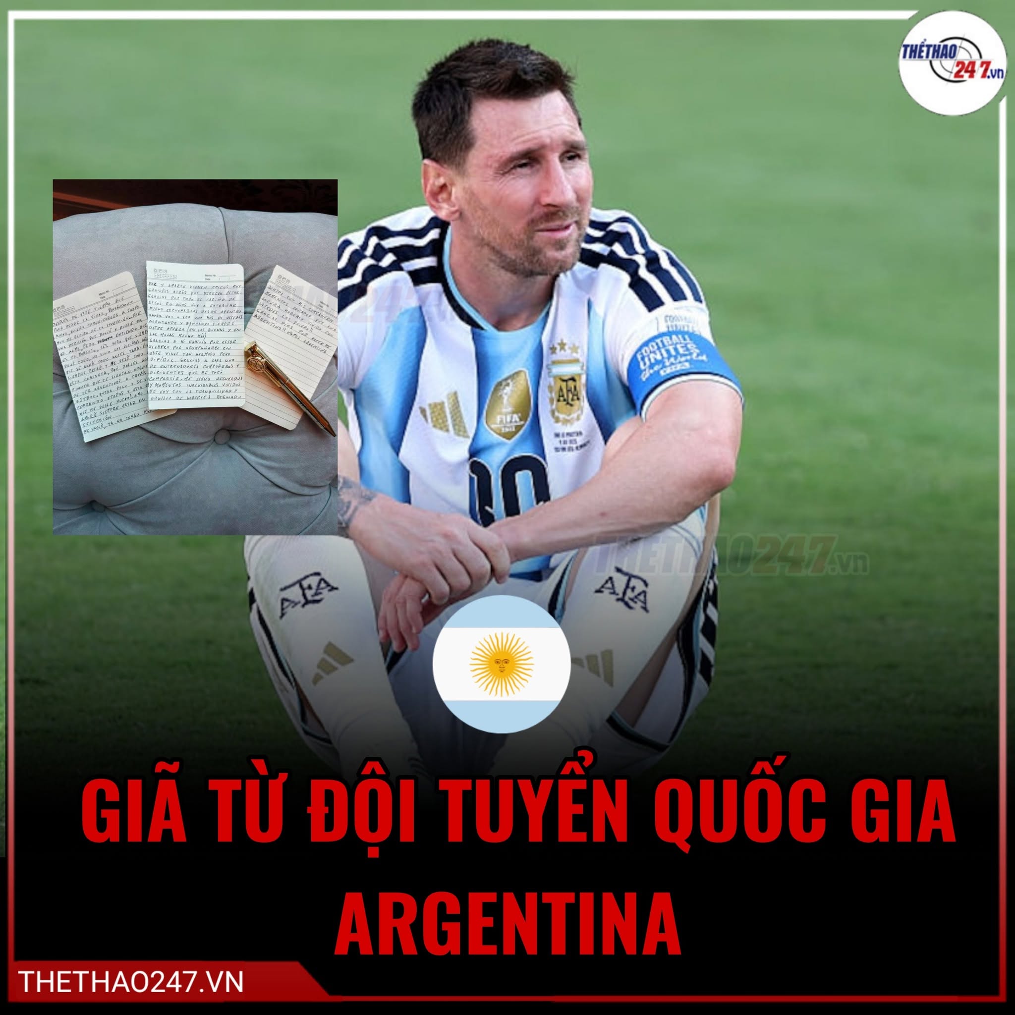 Lionel Messi: Giải Nghệ Với Argentina Nhưng Vẫn Đầy Quyết Tâm Trong Cuộc Đua Quả Bóng Vàng
