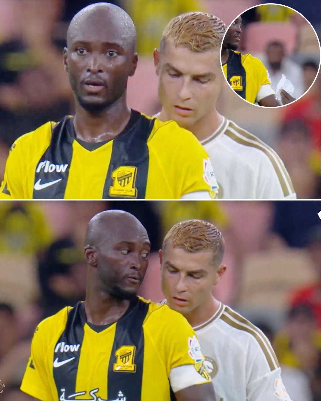 Hành động bất ngờ của Ronaldo thu hút sự chú ý trong thất bại 1-2 của Al Nassr