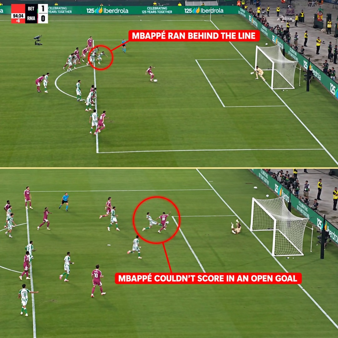 Penalty của Mbappé và cuộc tranh luận quyết định sau trận thua 0-1 của Real Madrid